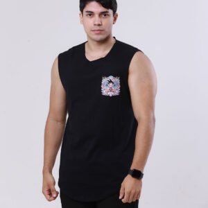 regata-goku-dragon-ball-preta-frente