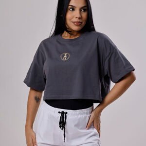 camiseta-cropped-gladark-cinza-frente