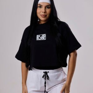 camiseta-cropped-gladark-preta-frente