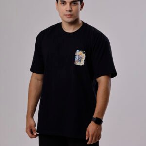 camiseta-dragon-ball-goku-vegeta-preta-frente