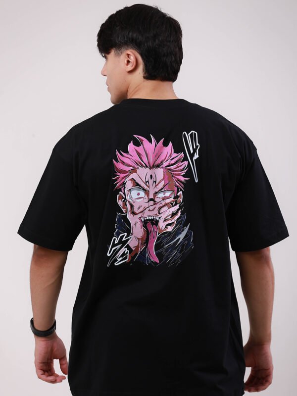Camiseta Anime Sukuna Oversized Gladark Estampa Exclusiva