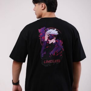 camiseta-gojo-jujutsu-kaisen-gladark-costas