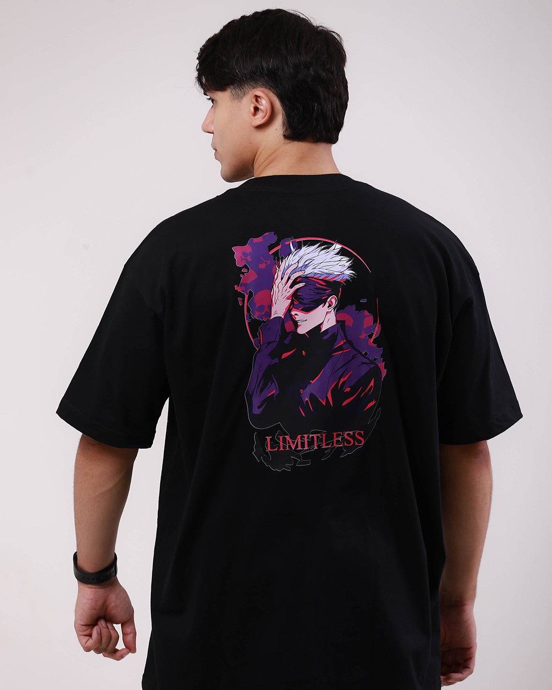 camiseta-gojo-jujutsu-kaisen-gladark-costas