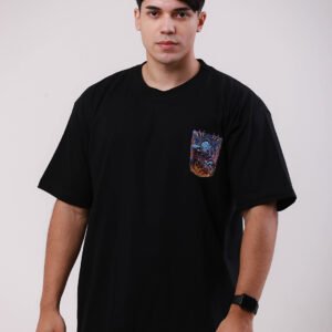 camiseta-sukuna-jujutsu-kaisen-oversized-preta-Frente