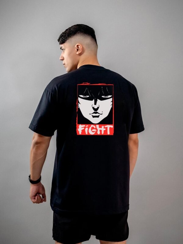 Camiseta Baki Fight Oversized