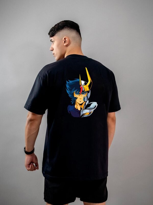 Camiseta Os Cavaleiros do Zodíaco Ikki 1 Oversized