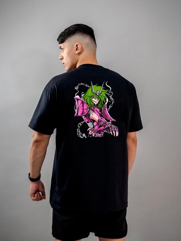 Camiseta Os Cavaleiros do Zodíaco Shun 1 Oversized