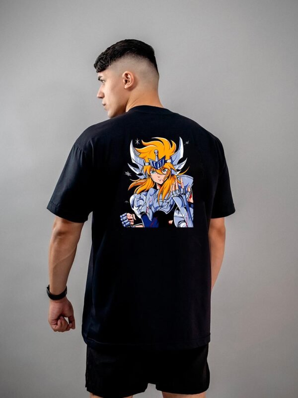 Camiseta Os Cavaleiros do Zodíaco Hyoga 1 Oversized