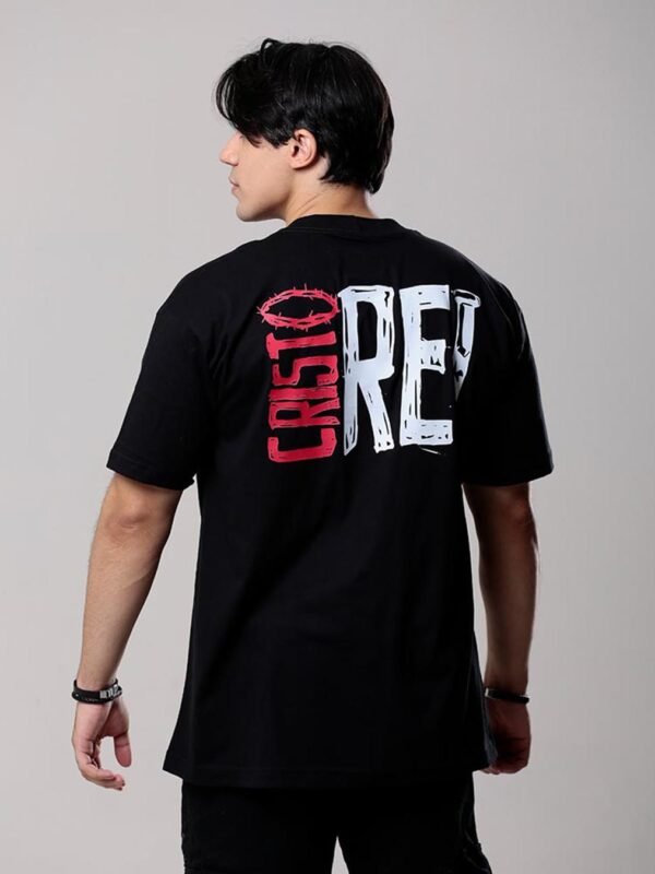 Camiseta Cristã | Cristo Rei Oversized
