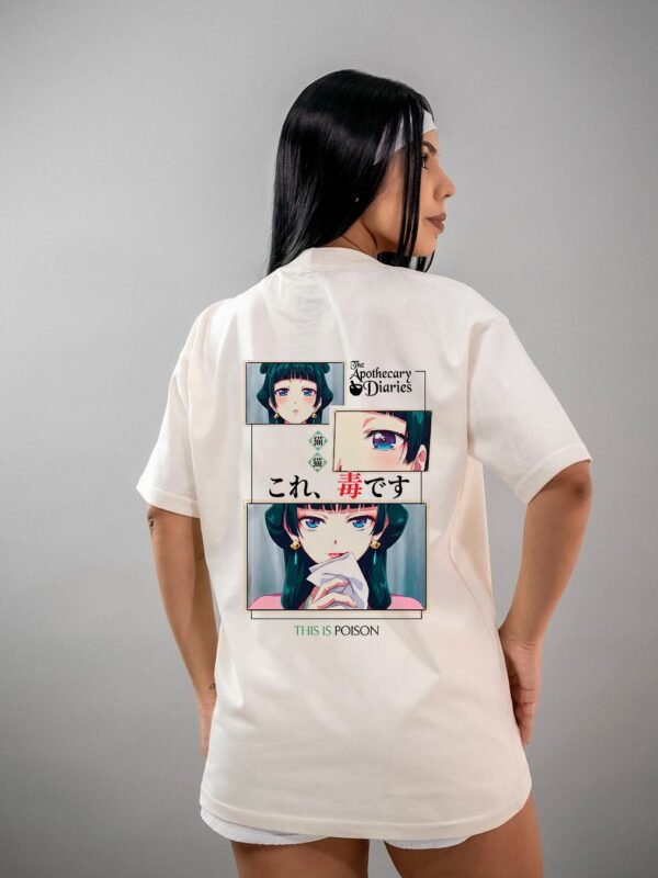 Camiseta Diários de uma Apotecária Maomao This is Poison Oversized