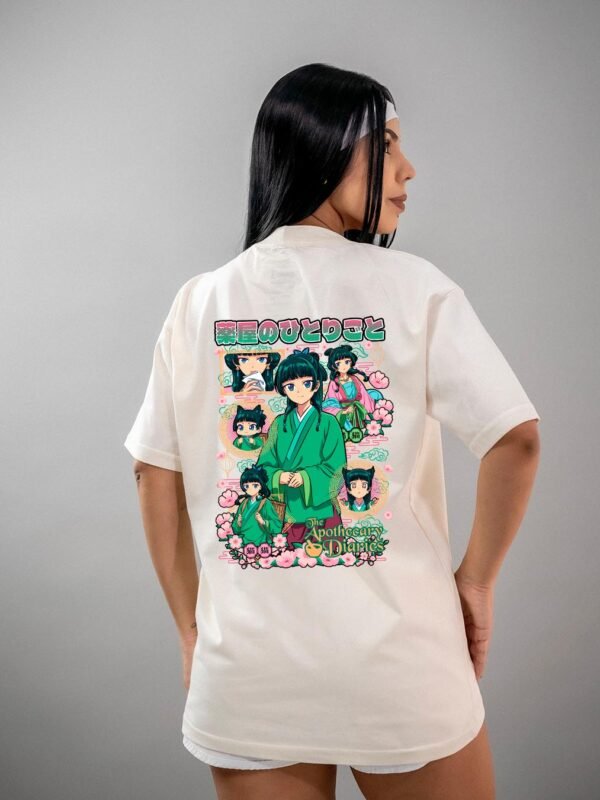 Camiseta Diários de uma Apotecária Maomao 1 Oversized