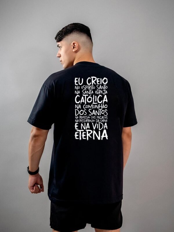 Camiseta Cristã | Eu Creio no Espírito Santo Oversized