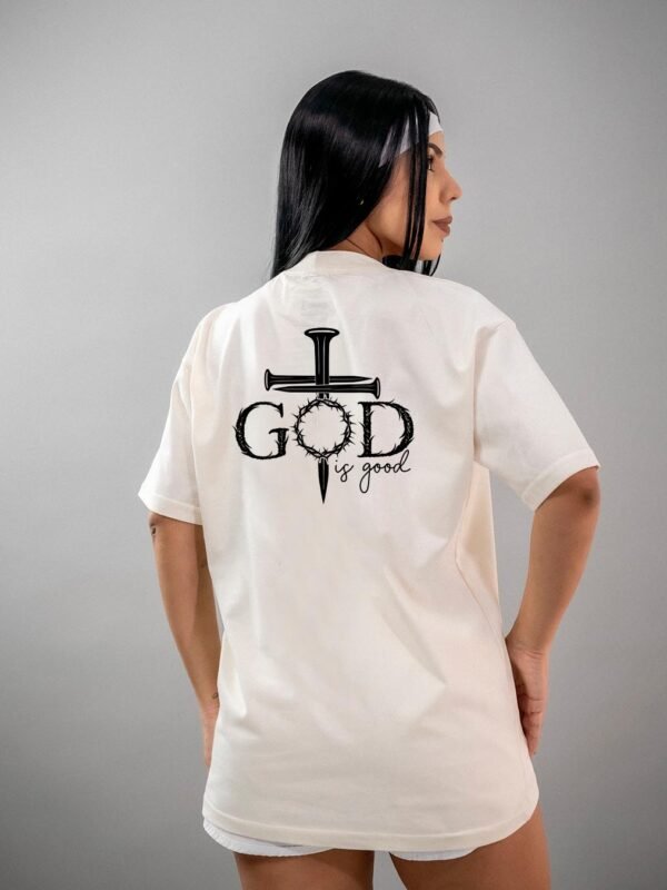 Camiseta Cristã | God Is Good Oversized