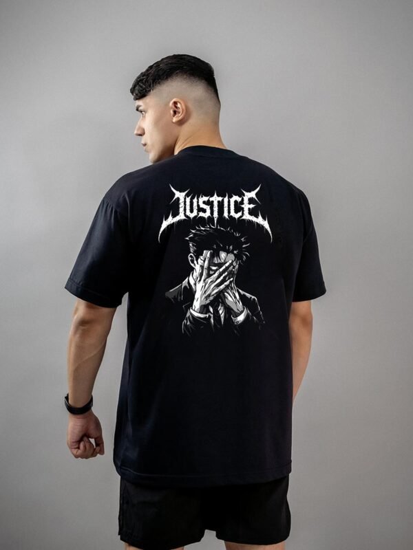 Camiseta Jujutsu Kaisen Hiromi Higuruma Justice Oversized