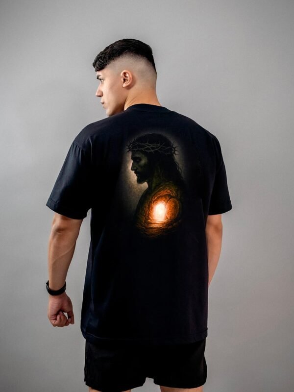 Camiseta Cristã | Luz de Jesus Oversized