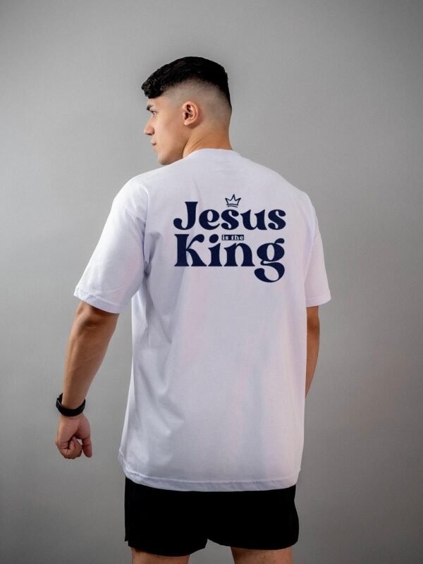 Camiseta Cristã | Jesus Is The King Oversized