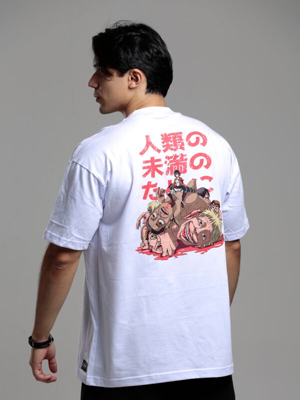 Camiseta Attack On Titan | Mikasa Titan Killer Oversized