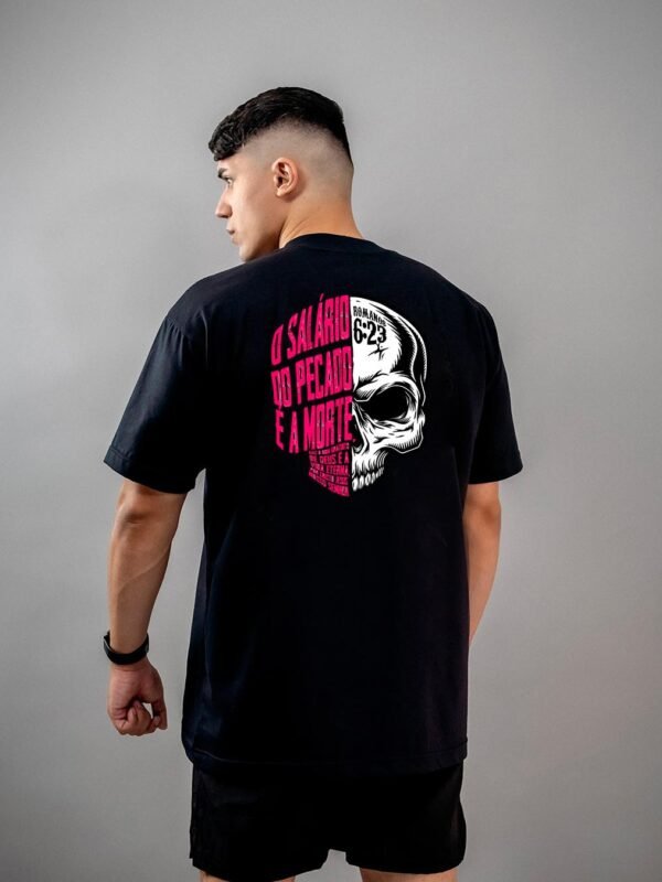 Camiseta Cristã | Romanos 6:23 Oversized