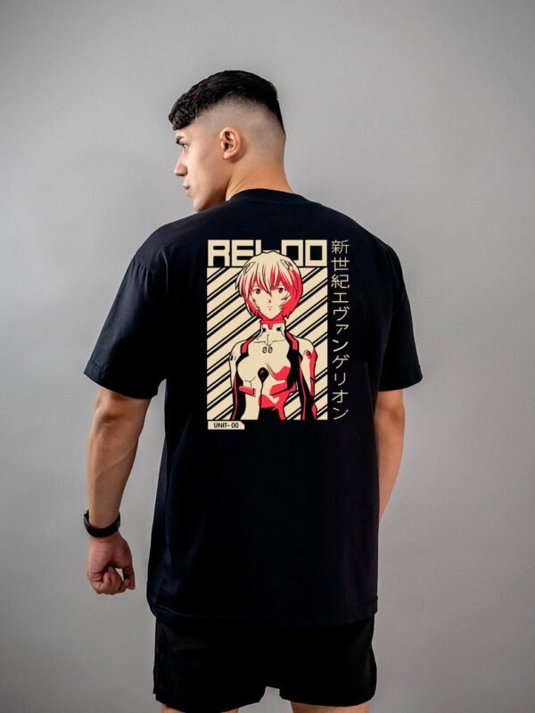 Camiseta Neon Genesis Evangelion | Rei Unit-00 Oversized