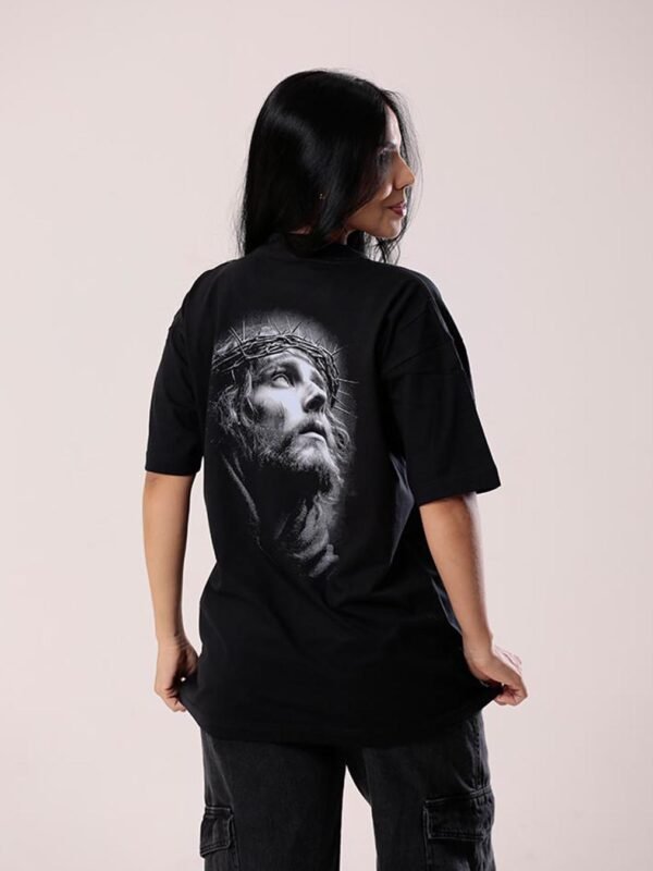 Camiseta Cristã | Rosto de Jesus Cristo 2 Oversized