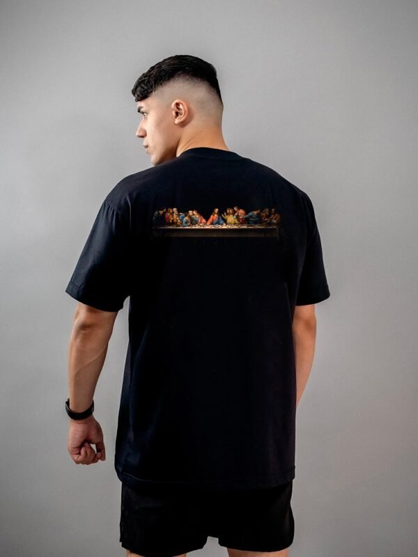 Camiseta Cristã | Santa Ceia Oversized