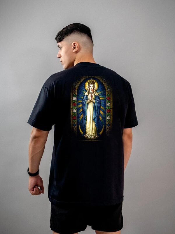 Camiseta Cristã | Santa Maria Oversized