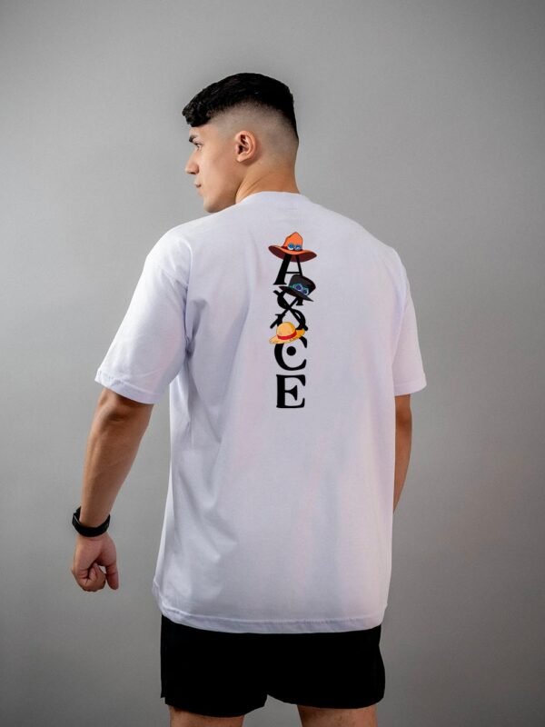 Camiseta One Piece | Tatuagem Portugas D. Ace Oversized