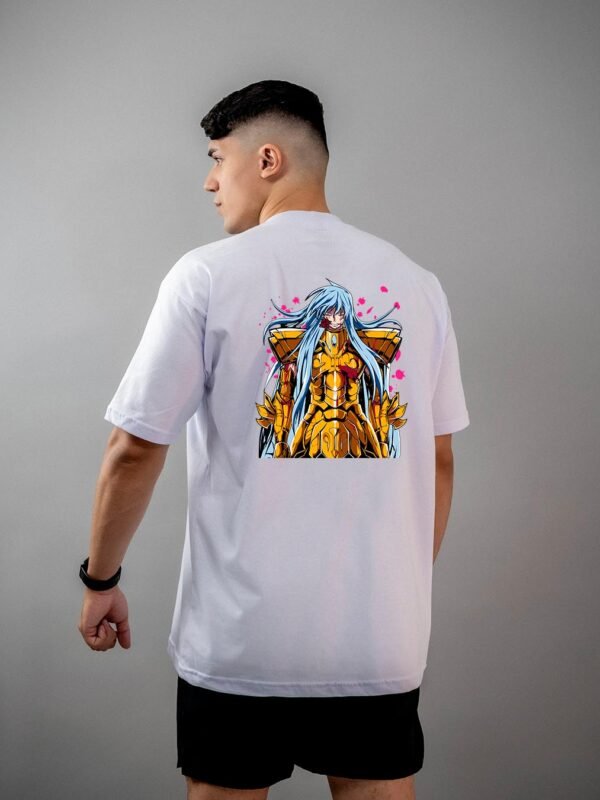 Camiseta Os Cavaleiros do Zodíaco Afrodite de Peixes Oversized