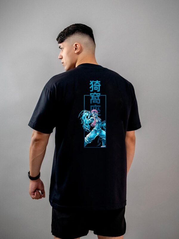 Camiseta Demon Slayer Akaza 1 Oversized