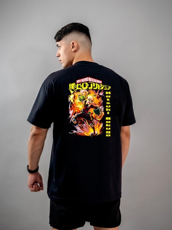 Camiseta My Hero Academia | Katsuki Bakugo Oversized