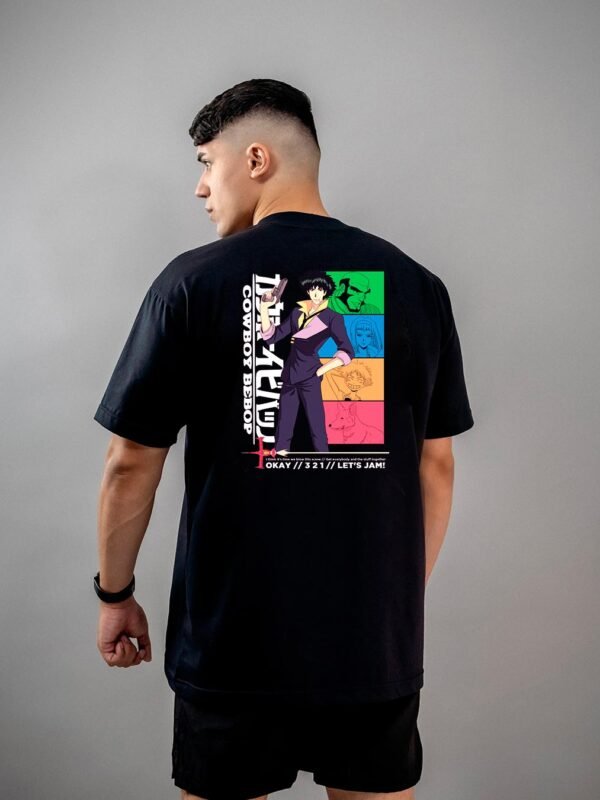 Camiseta Cowboy Bebop Spike Spiegel 3 Oversized