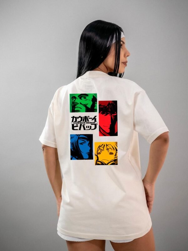 Camiseta Cowboy Bebop 4 Oversized