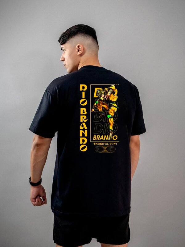 Camiseta JoJo's Bizarre Adventure | Dio Brando Oversized