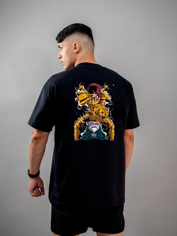 Camiseta Os Cavaleiros do Zodíaco Dohko de Libra Oversized