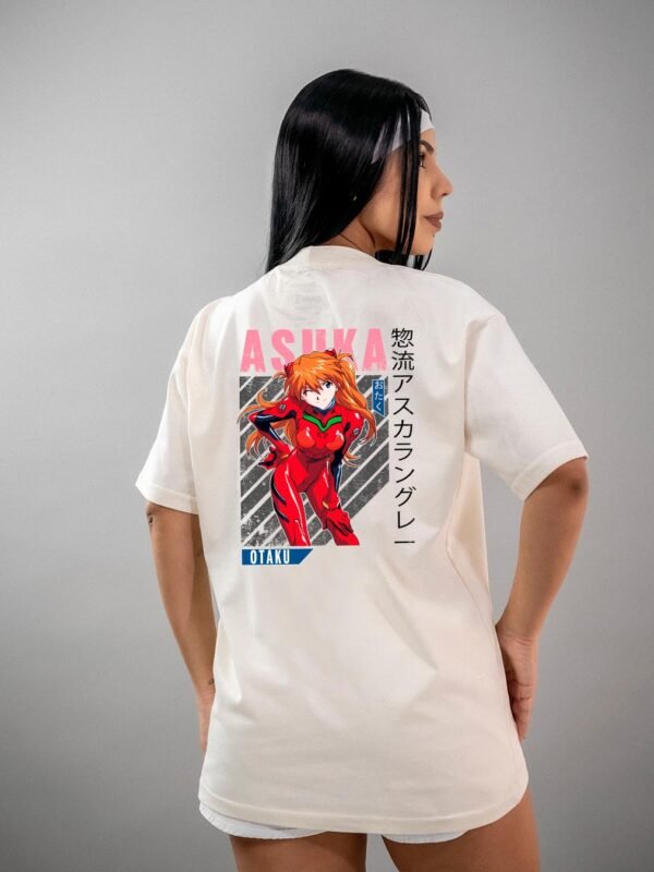 Camiseta Neon Genesis Evangelion | Asuka 2 Otaku Oversized