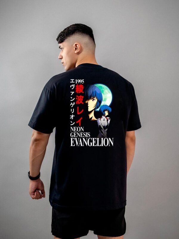 Camiseta Neon Genesis Evangelion | Rei Ayanami 1995 Oversized