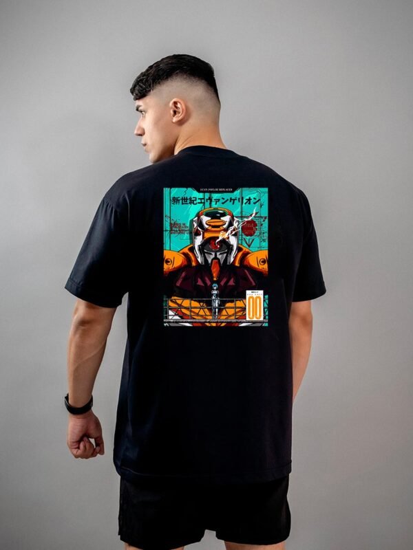 Camiseta Neon Genesis Evangelion | Rei Ayanami Unidade-00 Oversized