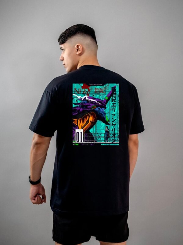 Camiseta Neon Genesis Evangelion | Shinji Unit Oversized