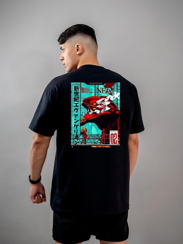 Camiseta Neon Genesis Evangelion | Asuka Unit Oversized