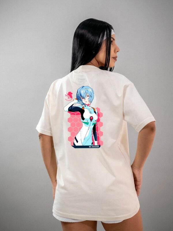 Camiseta Neon Genesis Evangelion | Rei Ayanami Nerv Oversized