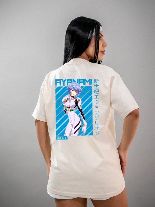 Camiseta Neon Genesis Evangelion | Ayanami 3 Oversized