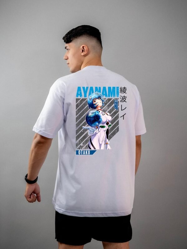 Camiseta Neon Genesis Evangelion | Ayanami 2 Otaku Oversized