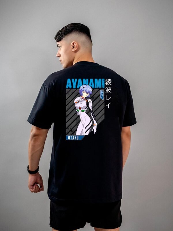 Camiseta Neon Genesis Evangelion | Ayanami 3 Otaku Oversized