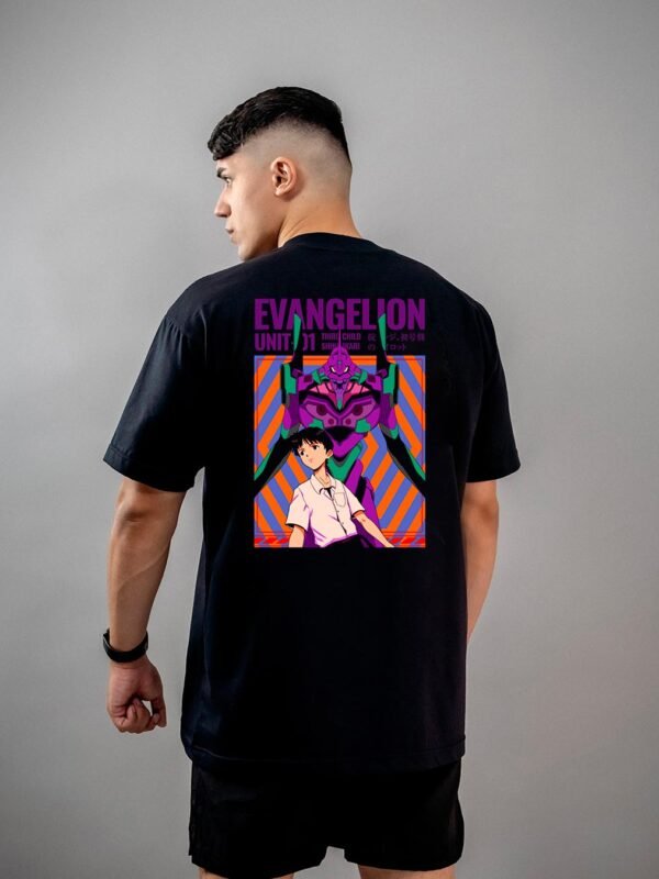 Camiseta Neon Genesis Evangelion | Shinji Ikari Third Child Oversized