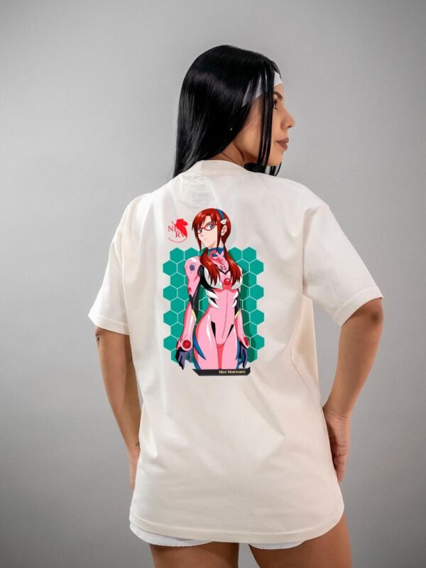 Camiseta Neon Genesis Evangelion | Mari Makinami Nerv Oversized