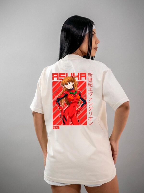 Camiseta Neon Genesis Evangelion | Asuka 1 Oversized
