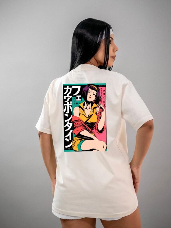 Camiseta Cowboy Bebop Faye Valentine 1 Oversized
