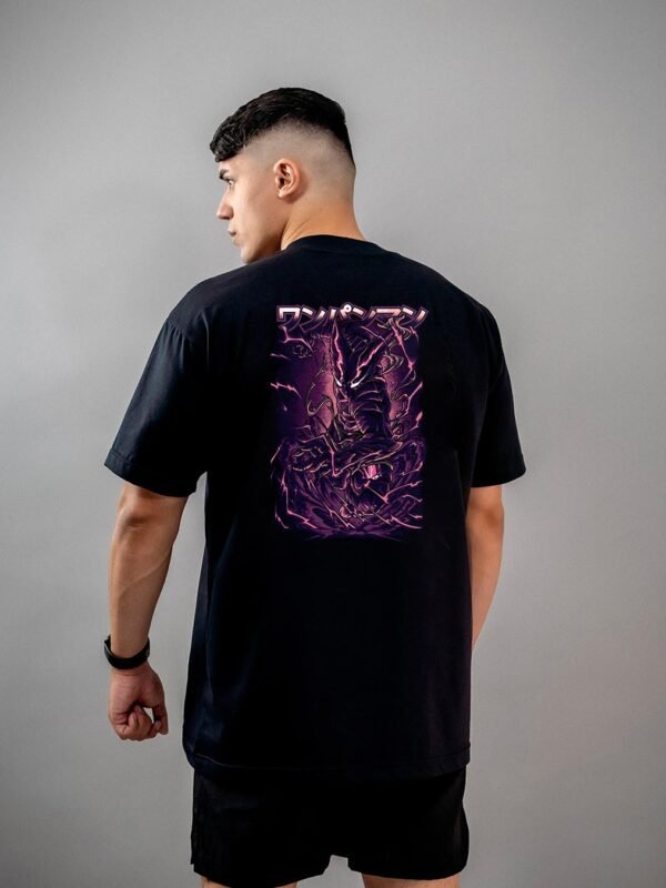 Camiseta One Punch Man | Garou Cósmico Oversized