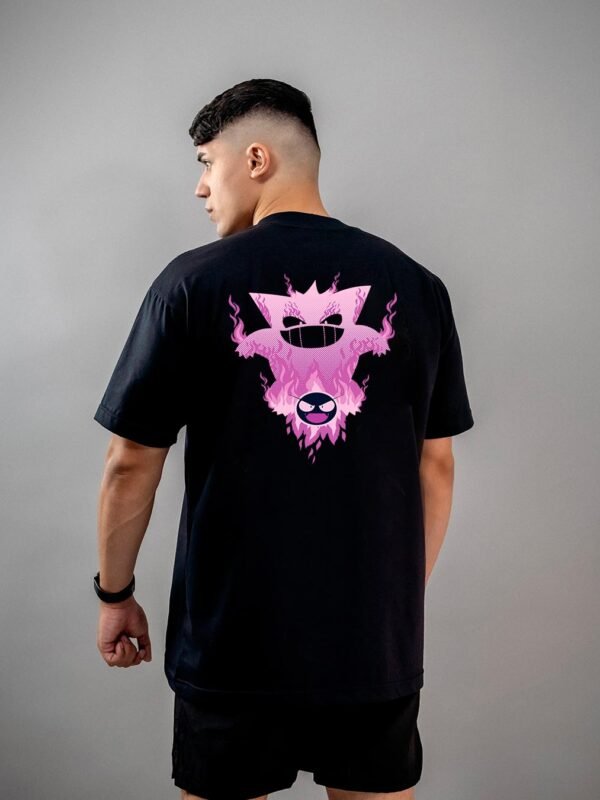 Camiseta Pokémon | Gastly para Gengar Oversized