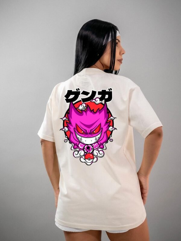 Camiseta Pokémon | Gengar Shadow Ball Oversized